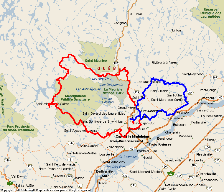 2008/9  Various Quebec Rides